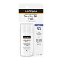 Neutrogena Face Sunscreen for Sensitive Skin SPF 50, 1.4 OZ