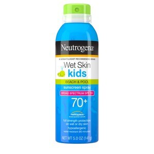 Neutrogena Kids Water-Resistant Sunscreen Spray SPF 70, Oil-Free, 5 OZ