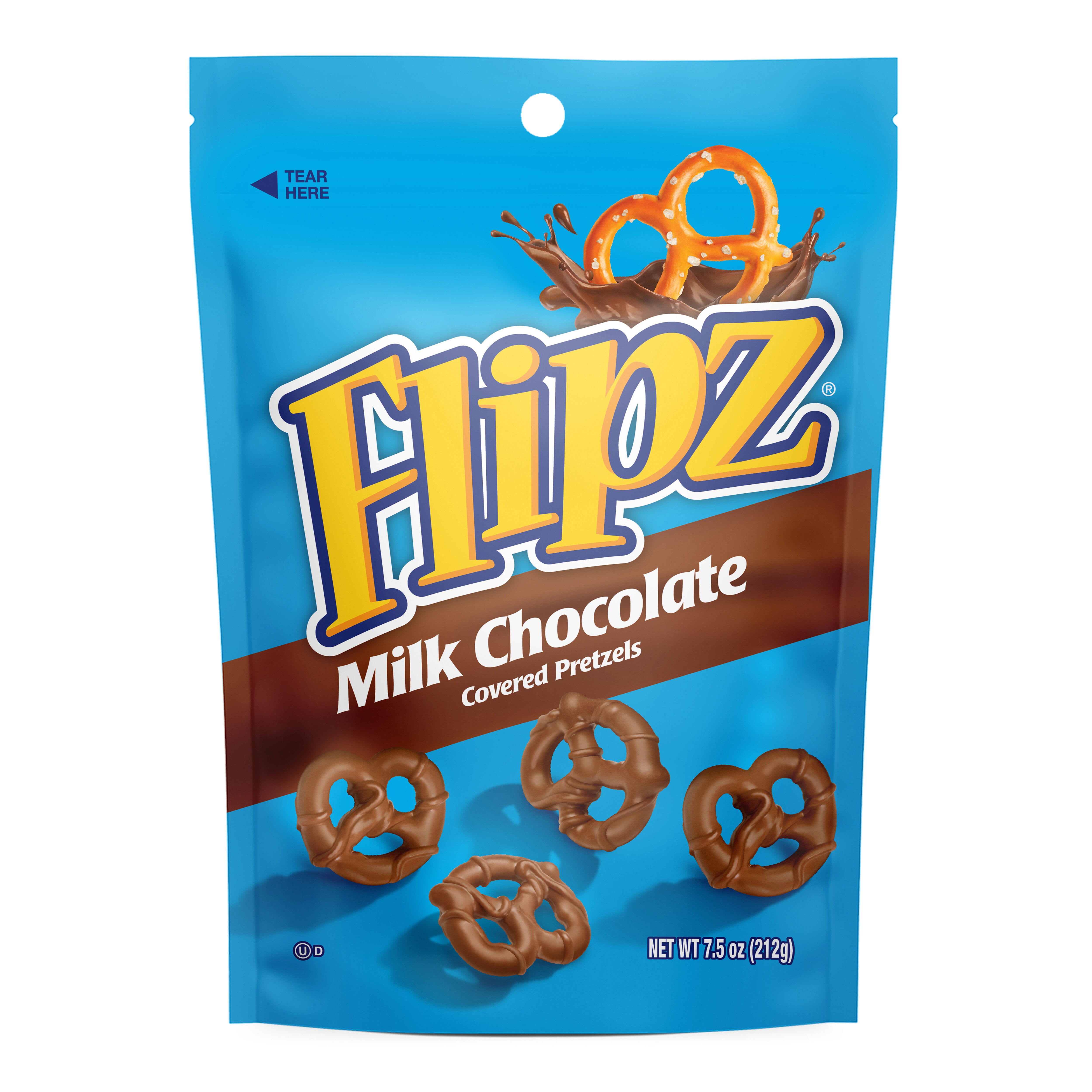 Flipz Chocolate Covered Pretzels 7.5 OZ