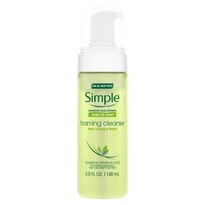 Simple Facial Cleanser For Clean Skin Foaming Cleanser For Sensitive Skin, 5 OZ