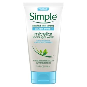 Simple Water Boost Micellar Facial Gel Wash 