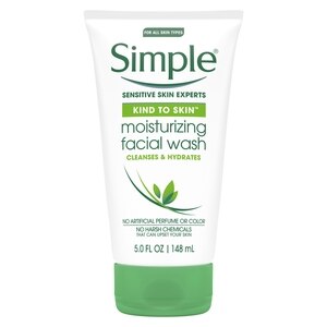 Simple Moisturizing Facial Wash, 5 OZ