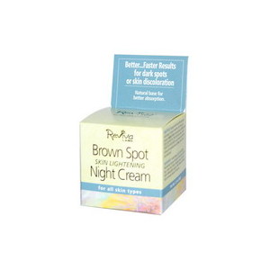 Reviva Labs Brown Spot Night Cream Skin Lightening, 1 OZ