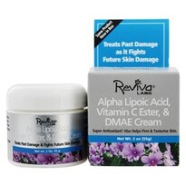 Reviva Labs Alpha Lipoic Acid Vitamin C Ester & DMAE Cream, 2 OZ