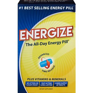 Energize The All Day Energy Pill, 28CT