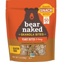 Bear Naked Granola Bites, Peanut Butter & Honey, 7.2 OZ