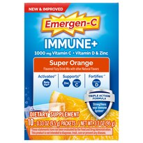 EMERGEN-C IMMUNE + SUPER ORANGE PACKETS