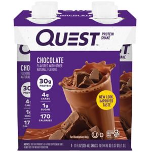QUEST CHOCOLATE PROTEIN SHAKE 4PK