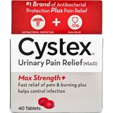 Cystex Plus Urinary Pain Relief Tablets, 40CT, thumbnail image 1 of 1