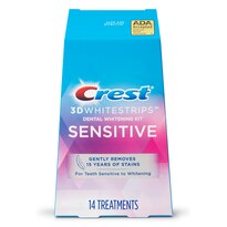 Crest 3D White Whitestrips Gentle Routine Teeth Whitening Kit, 14 Treatments