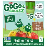 GOGO SQUEEZE APPLE SAUCE 4PK, thumbnail image 1 of 1
