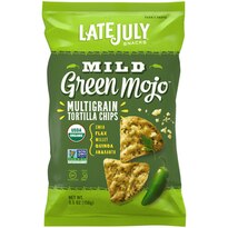 Late July Organic Multigrain Snack Chips, Mild Green Mojo