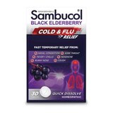 Homeopathic Sambucol Cold and Flu Relief Tablets, 30CT, thumbnail image 1 of 1