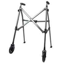 Able Life Space Saver Walker; Black