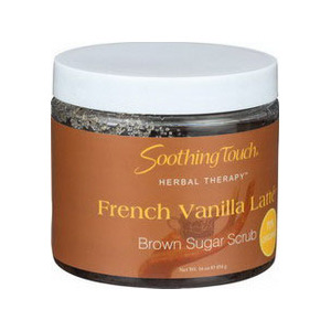 Soothing Touch Herbal Therapy Brown Sugar Scrub French Vanilla Latte, 16 OZ