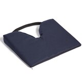 Hermell Coccyx Cushion with Navy Cover, thumbnail image 1 of 1