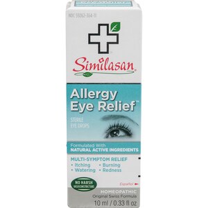 Homeopathic Similasan Allergy Eye Relief Drops, 0.33 OZ