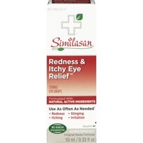 Homeopathic Similasan Redness and Itchy Eye Relief Drops, 0.33 OZ