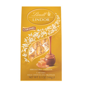 Lindt Lindor Caramel Milk Chocolate Truffles