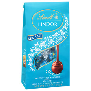 Lindt Sea Salt Milk Chocolate Truffles