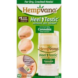 Hempvana Heel Tastic Intensive Heel Therapy for Cracked Heals, 2 OZ