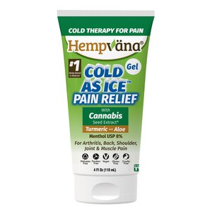 Hempvana Cold As Ice Gel, 4 OZ