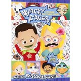 Wacky Faces Create A Face Sticker Activity Book, thumbnail image 1 of 1