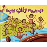 Eight Silly Monkeys Storybook, thumbnail image 1 of 1