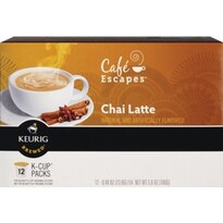 Keurig Cafe Escapes, Chai Latte 12 K-Cup&reg; Pods, 12CT