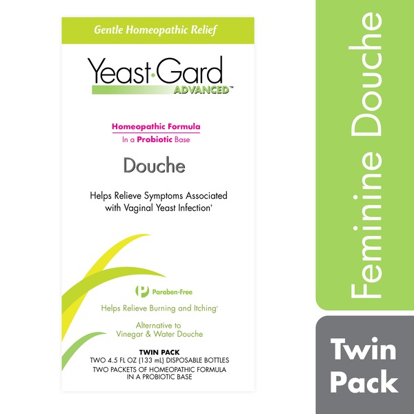 YeastGard Advanced Homeopathic Douche - 2 pack Box