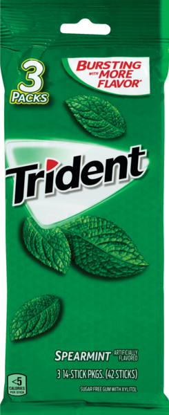 TRIDENT MULTI PACK SPEARMINT