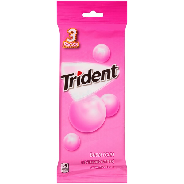 Trident Multipack Gum, Spearmint, 42 ct