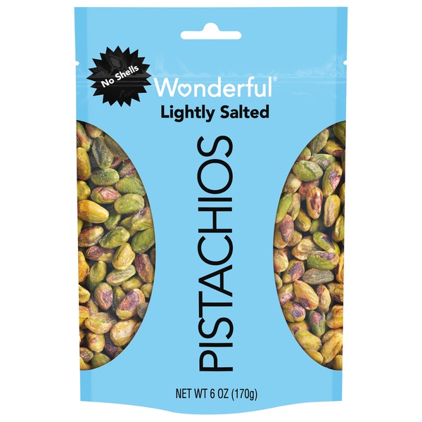 Wonderful Pistachios Unshelled Kernels Roasted&LightlySalted