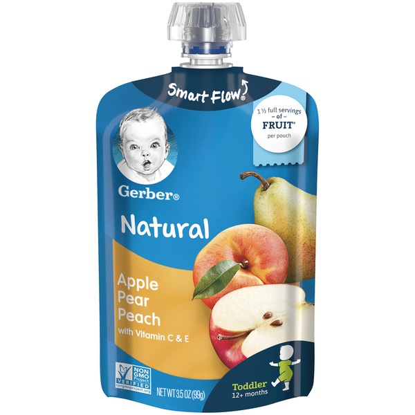 GERBER GRADUATES APPLE PEAR PEACH GRABBERS