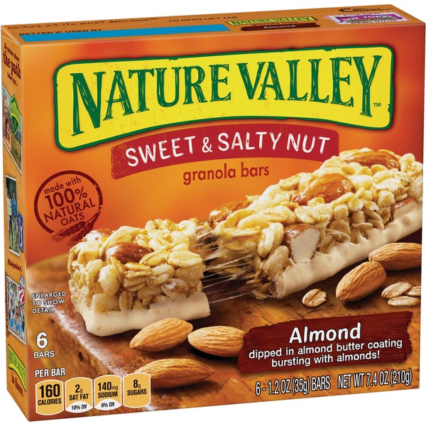Nature Valley Sweet & Salty Nut Bars Almond