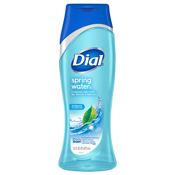 Dial Body Wash, Spring Water, 16 OZ