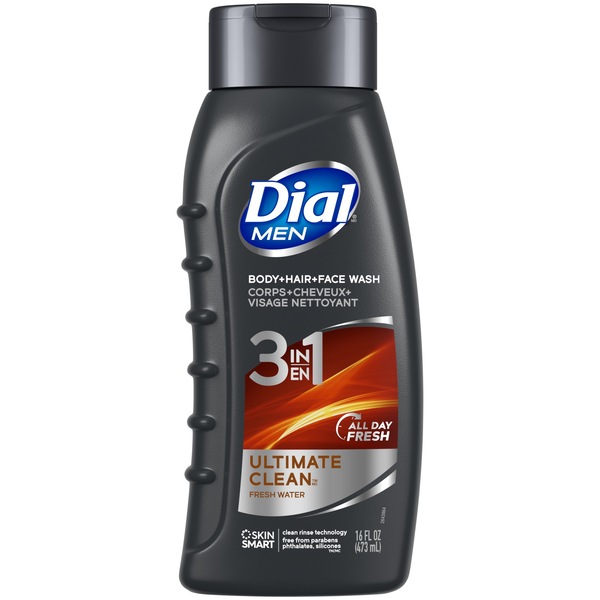 Dial for Men Hair + Body Wash, Ultimate Clean, 16 OZ