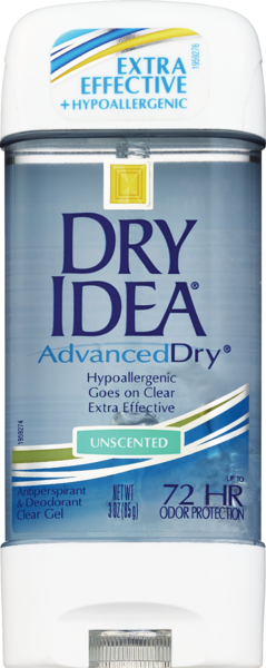 Dry Idea Anti-Perspirant & Deodorant Clear Gel Unscented