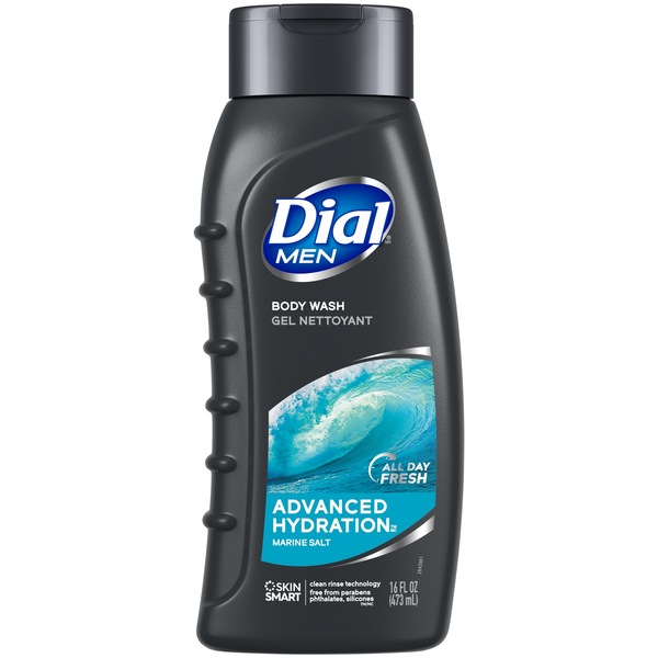 Dial for Men Body Wash, Maximum Moisture, 16 OZ