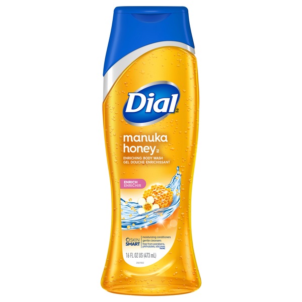 Dial Body Wash, Manuka Honey, 16 OZ