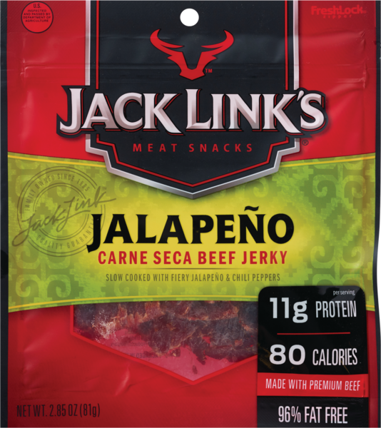 Jack Link's Jalapeno Beef Jerky, 2.85 OZ