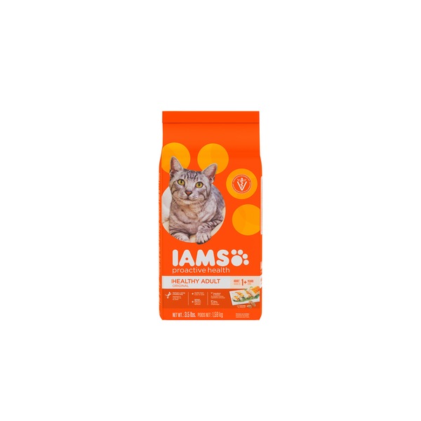 IAMS Proactive Health Adult Original With Chicken Dry Cat Food, 3.5 Lbs