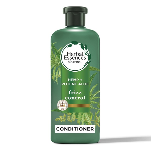Herbal Essences bio:renew Potent Aloe + Hemp Conditioner for Frizz, 13.5 OZ