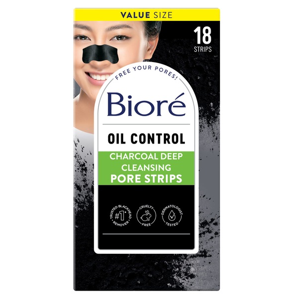 BIORE CHARCOAL PORE STRIPS