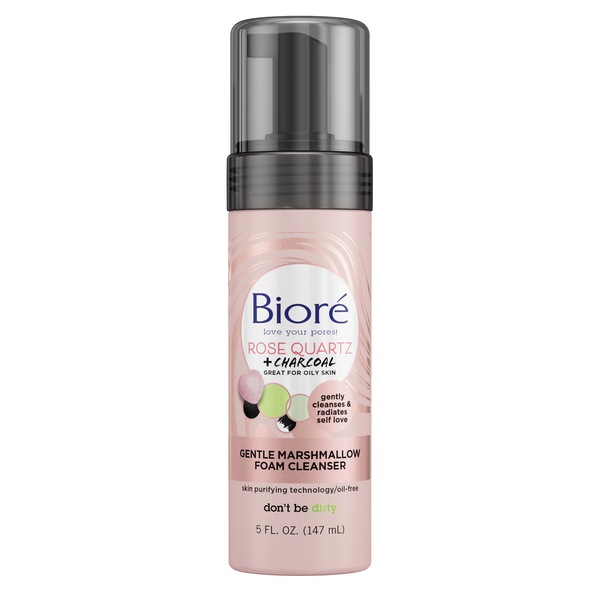 Biore Rose Quartz Foam, 5 OZ