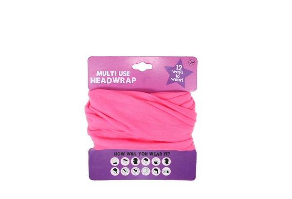 Fuschia Multi Use Headwrap