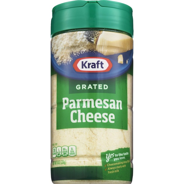 Kraft 100% Grated Parmesan Cheese