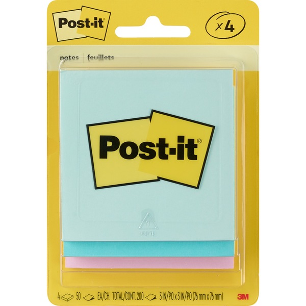 Post-it Assorted Color Note Pads