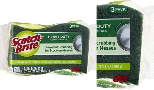 Scotch-Brite Heavy Duty Scrub Sponges