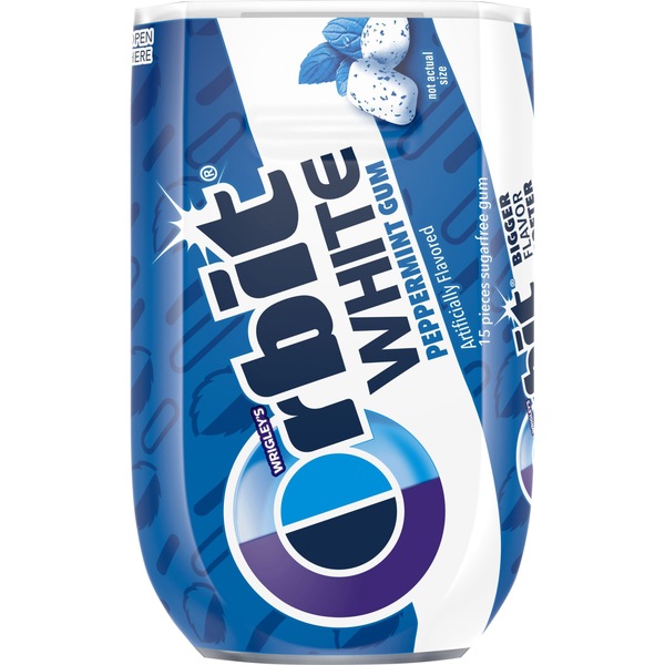 Orbit White Peppermint Gum, 15CT